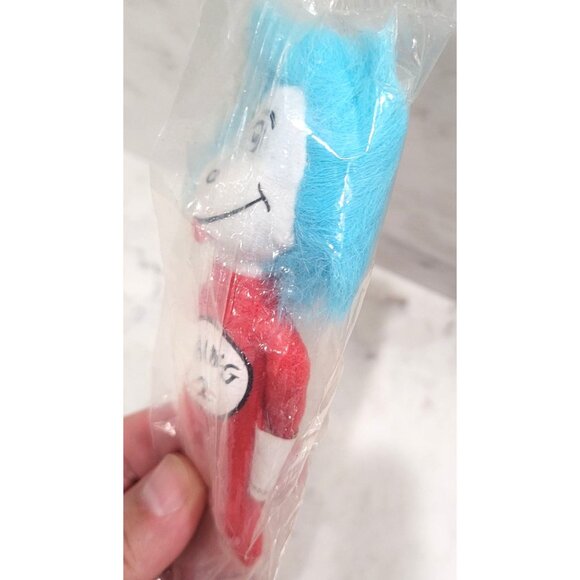 Vintage Kelloggs Dr. Seuss Cat In The Hat Thing 2 Plush 4.5" Toy Collectible - Picture 2 of 4